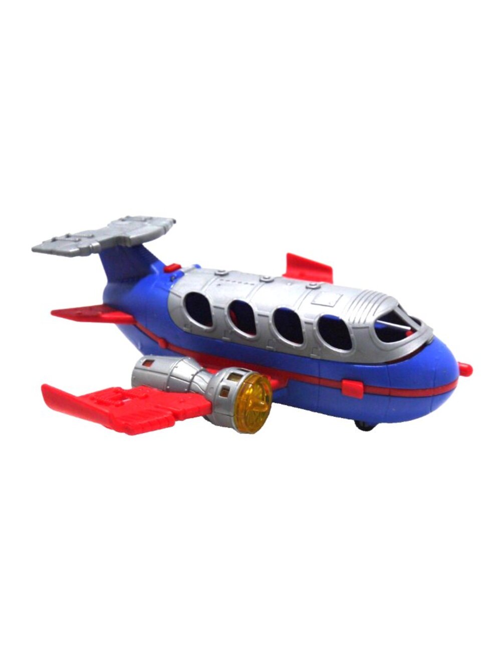 Fisher Price Imaginext 9.5" Rescue City Jumbo Jet noises & lights Mattel 2013